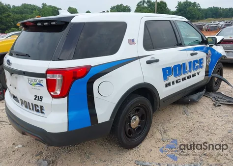 2016 Ford Police Interceptor from USA, damaged, VIN 1FM5K8ARXGGD32990